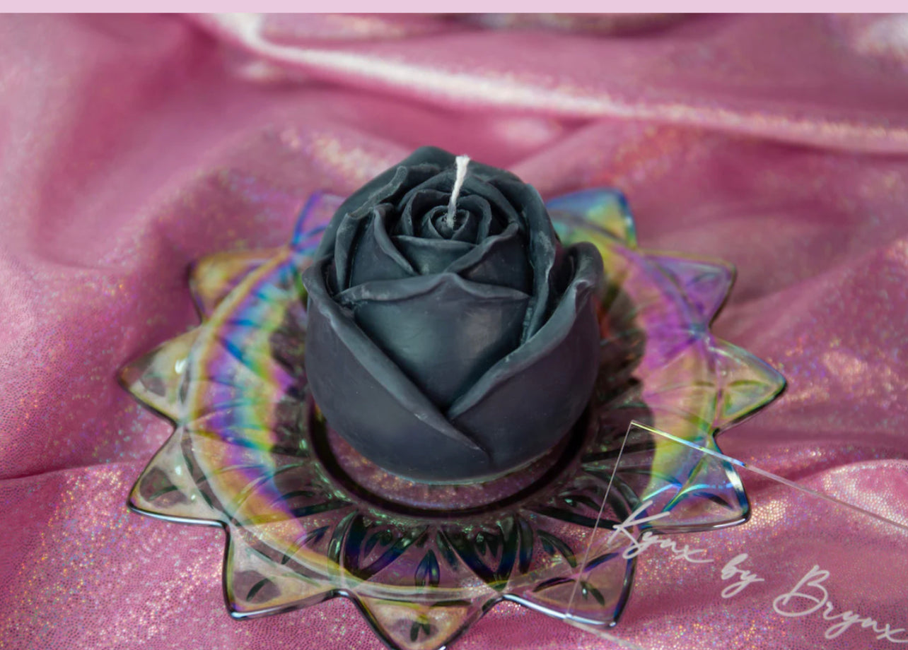 Rose Drip Candles