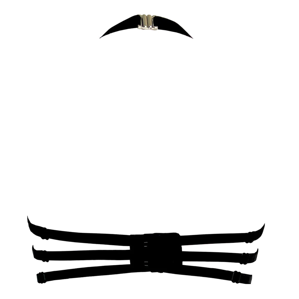 Unholy Half Cup Halter Bra
