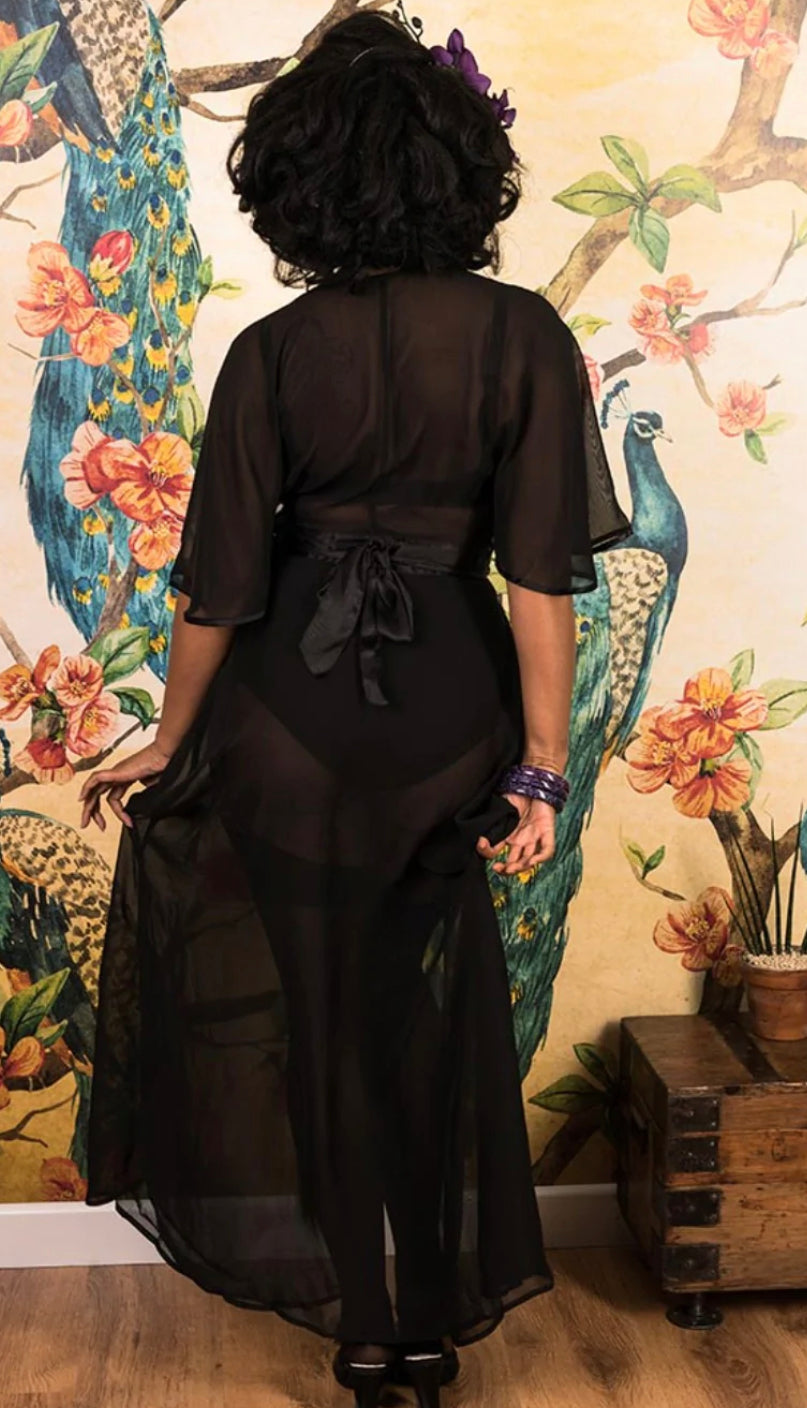 Sheer 1930s Lounging Robe
