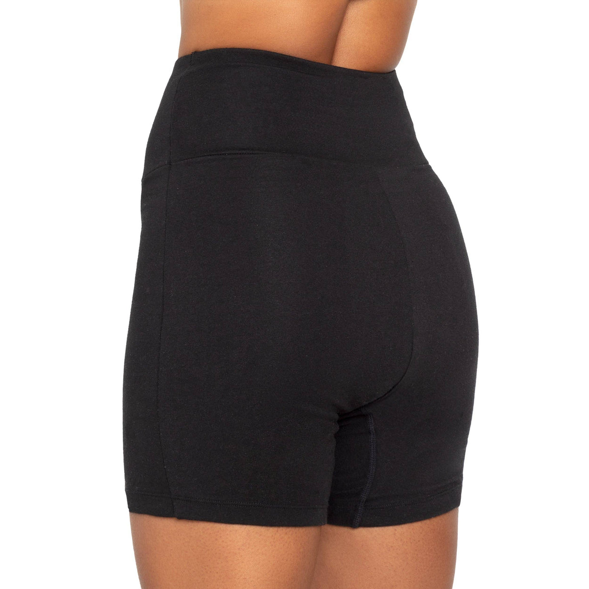 The Sleeper. Period. in Organic Cotton. For Heavy Flows - Single Polybag Unit: Black / S