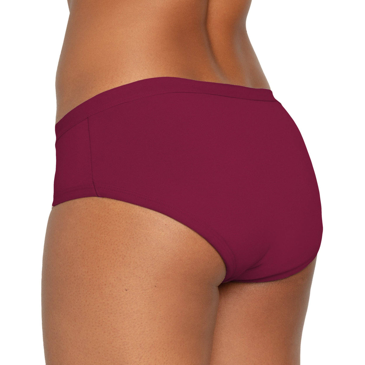 The Bikini Period. in Organic Cotton. For Heavy Flows - Single Polybag Unit: Black / M