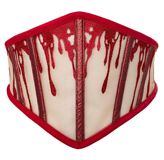 Crimson Corset Belt