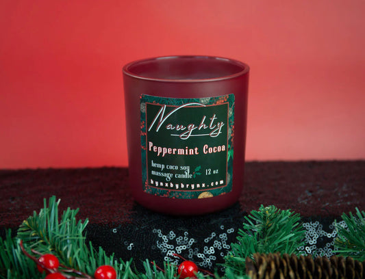 Naughty Or Nice Massage Candles