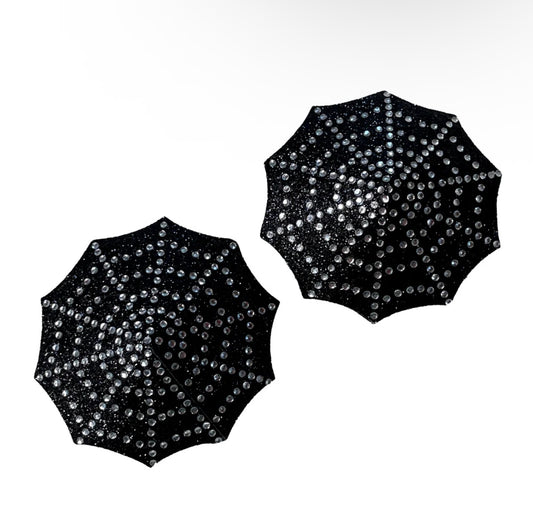 Spider Noir Pasties