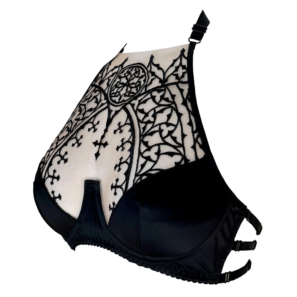 Unholy Half Cup Halter Bra